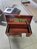 Red Metal Toolbox