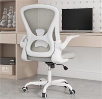 $130 Ergonomic Home Office Chair Grey