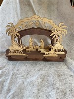 Wooden Nativity Set