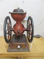 EARLY 19TH CENTURY PRIMITIVE COFFEE GRINDER