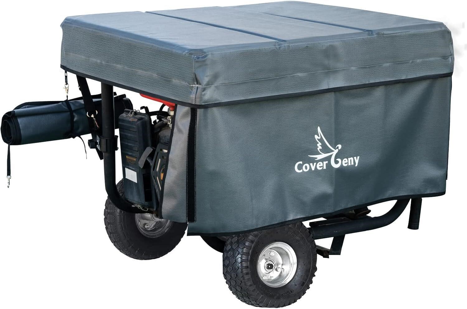 Heavy Duty Generator Cover  Waterproof  Gray