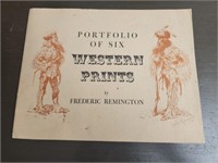 Western prints by frederic Remington portfolio