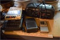 Lot of Vintage Tape Recorders & Radios