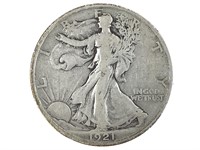 1921-S Walking Liberty Nickel, Key Date Coin