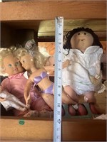 Vintage Cabbage Patch, doll, and assorted old