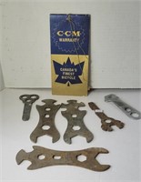 C-C-M BOOKLET AND WRENCHES