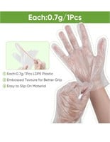 SET OF 300 PAIRS OF FOOD GRADE GLOVES NON-MEDICAL