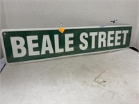 Metal Sign - Beale Street