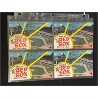 (12) 1950 Boston Red Sox Postcards Williams At Bat