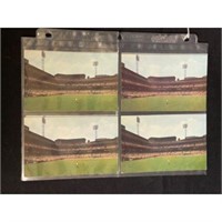 (12) 1950 Postcards Pirates Forbes Field Clemente