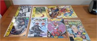 Lot of 8 Comics, Marvel/DC