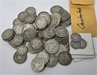 $45.50 Face in Barber Coinage; 1 Counterfeit