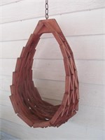 Hangng Wooden Basket