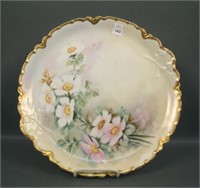 Large Haviland France Decorated Charger