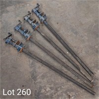 4x 36 Inch F-Clamps