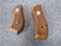 2-Wood S&W Wood Small Frame Grips