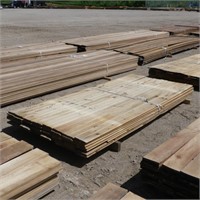 64 pcs. 1" x 6" x 7' to 8' T&G PINE LUMBER