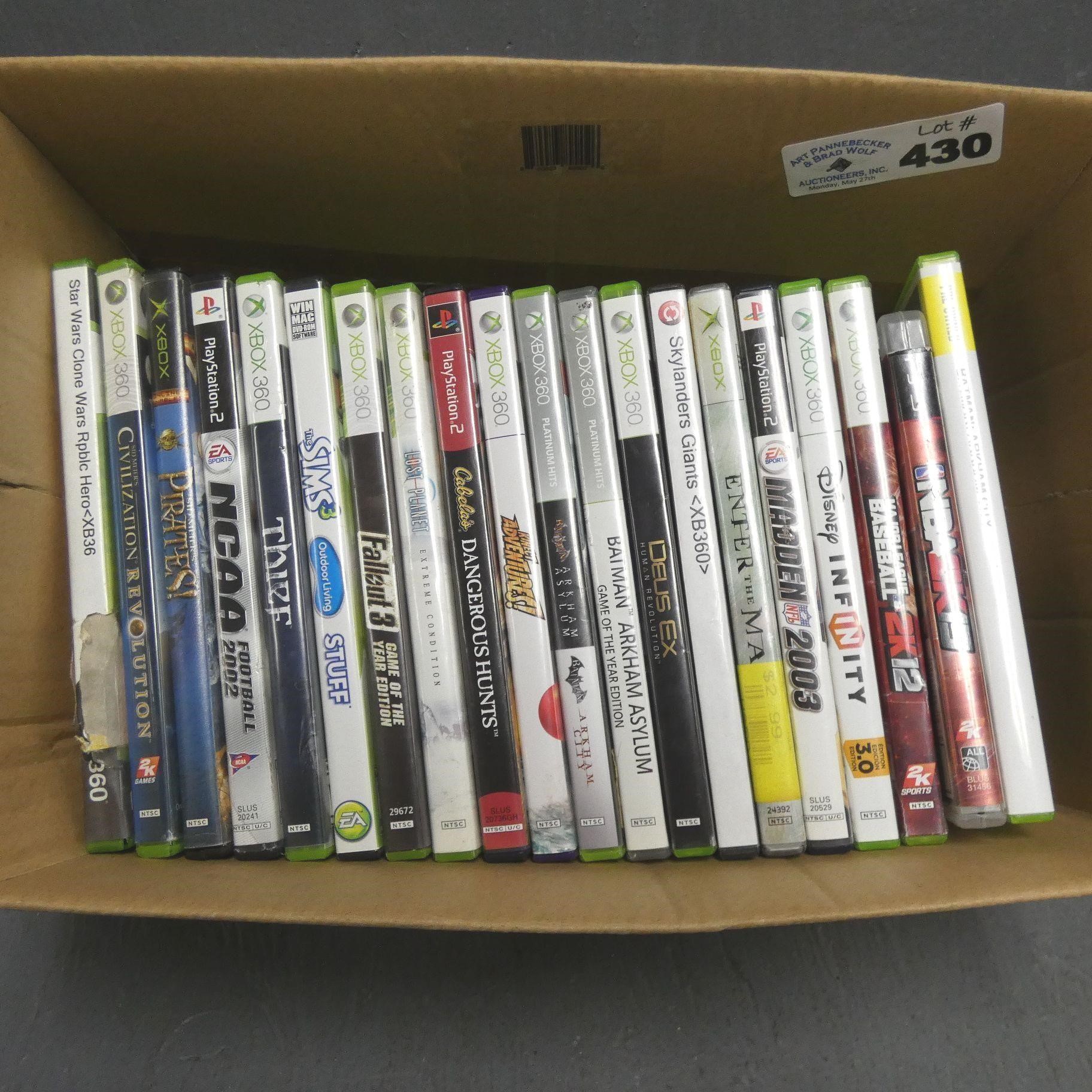 Xbox 360 Video Games
