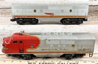 Lionel 2243 Santa Fe F3 diesel & B unit (louver