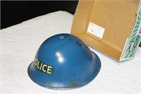 Vintage Police Helmet