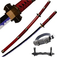 SV Anime Sword Cosplay Roronoa Zoro Sword Shusui&W