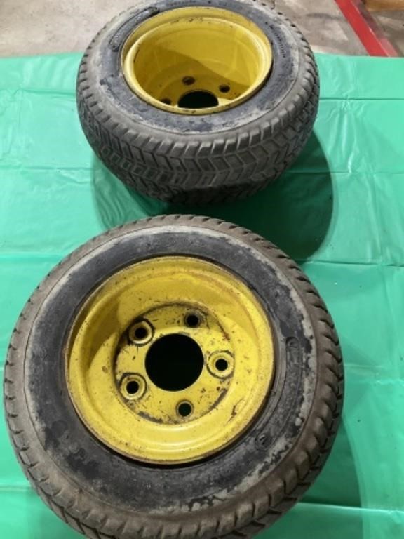 Lawn Mower Tire & Wheel 16x6.5x8