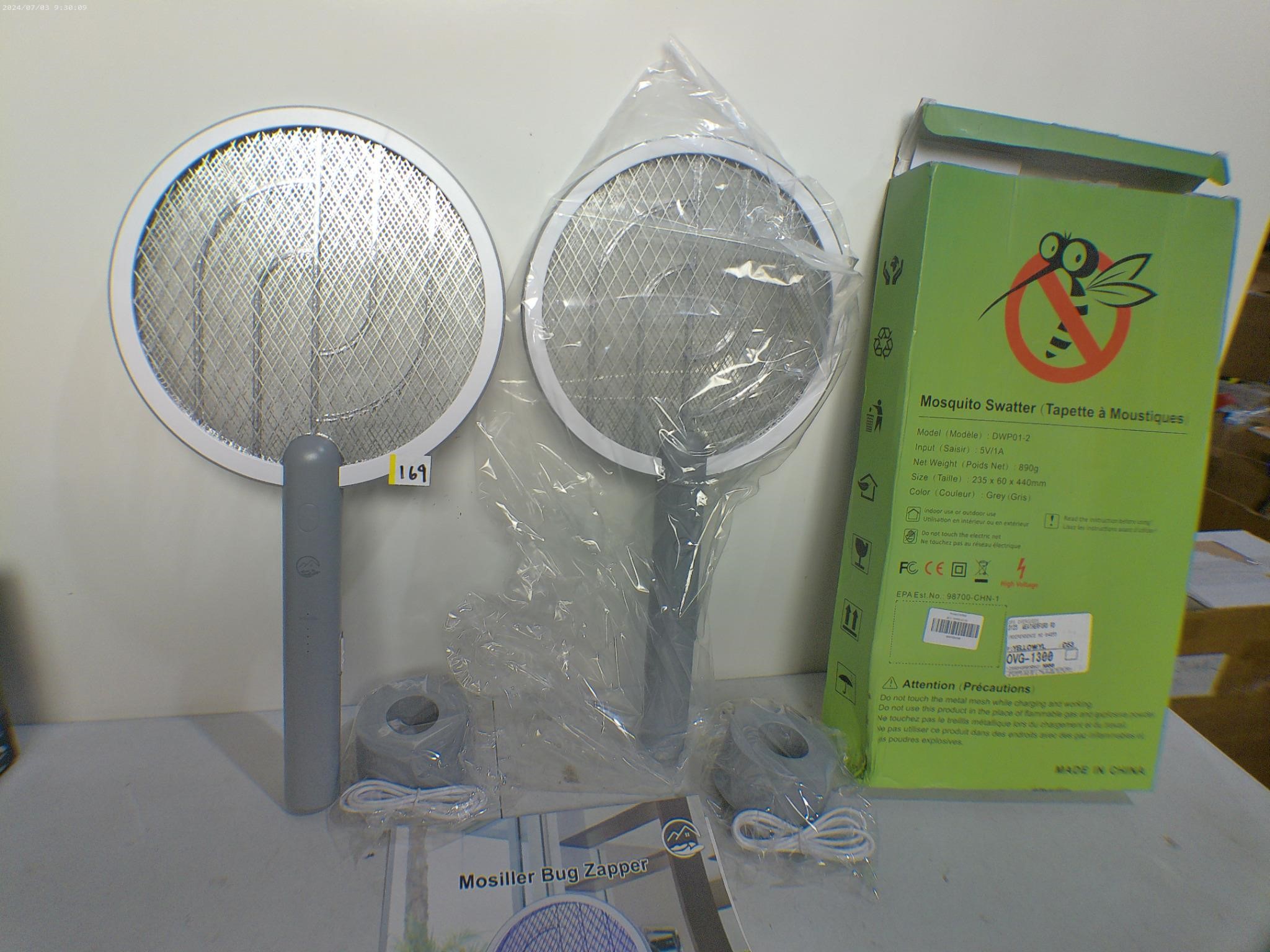 2pk of Rechargable Mosiller Bug Zappers