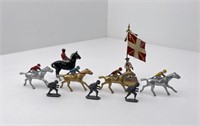 Antique Lead Horses and Soldiers