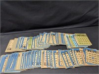Vintage Bingo cards