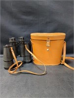 Binoculars - 7x50 No 5021 with case, strap broken
