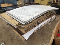 Lot of Wood Lattice and Other Panels