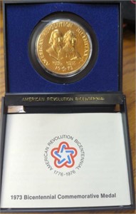 1973 bicentennial commemorative medal