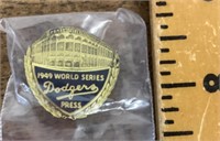 1949 Dodgers World Series Press pin