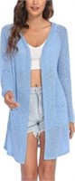 NEW! ELESOL Women's Cardigan. Light Blue. NEW