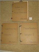 (3) Large Diaries 1941-1945 of a Butler County, PA