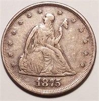 1875 Twenty Cent Piece Extremely Rare *HIGHLIGHT*