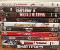 10 Lightly Used DVD's