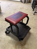 Rolling shop chair
