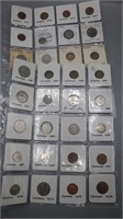 Lot of 32 Candian Coins