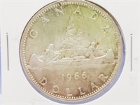 1966 Canadian Silver Dollar