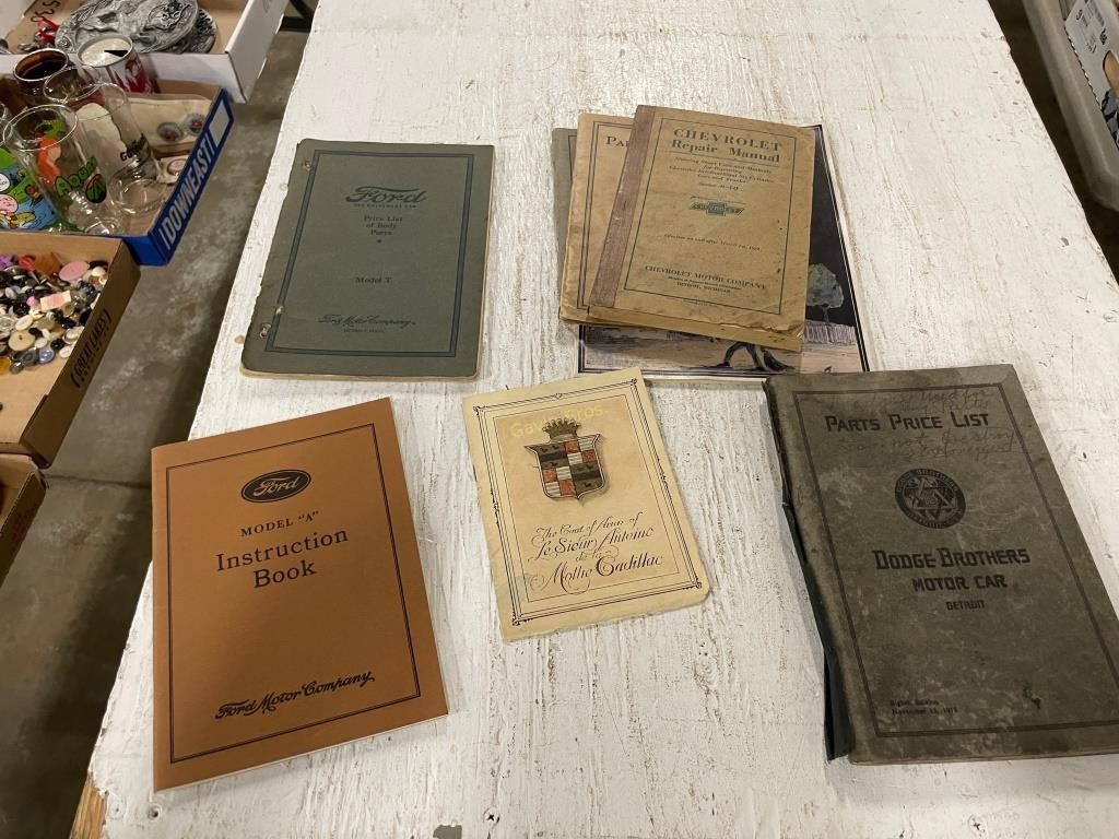 Chevrolet, Ford, Tractor Repair Manuals