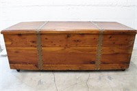 Acme Red Cedar Wood & Copper Chest