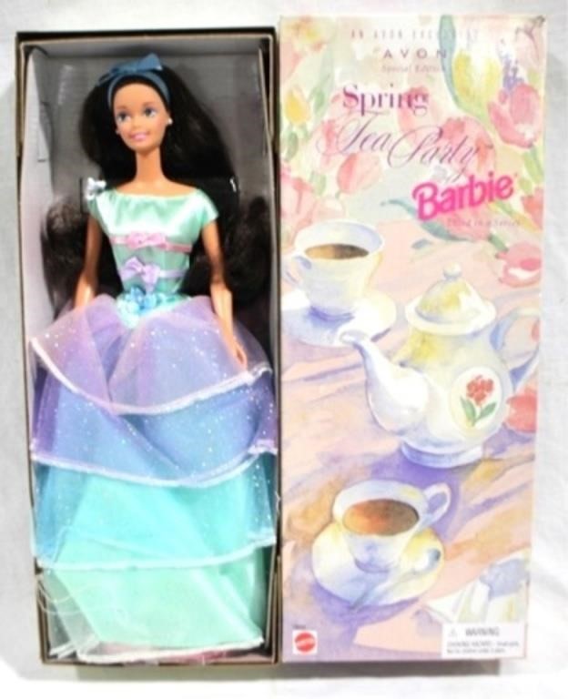 1997 Barbie - Avon Spring Tea Party Doll