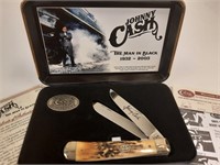 Case XX Johnny Cash stag handled knife