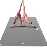 (New)
FrenzyBird Large Yoga Mat 6'x 4'x