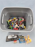 Tote w/ Toy Vehicles