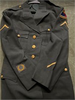 US Army Green Dress Jacket 3rd Armored Division