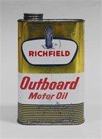 RICHFIELD OUTBOARD MOTOR OIL CAN