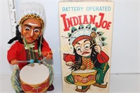 Battery Operated Indian Joe w/War Drum