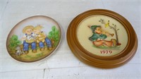 Vintage Ceramic Plates by Homco/Goebel